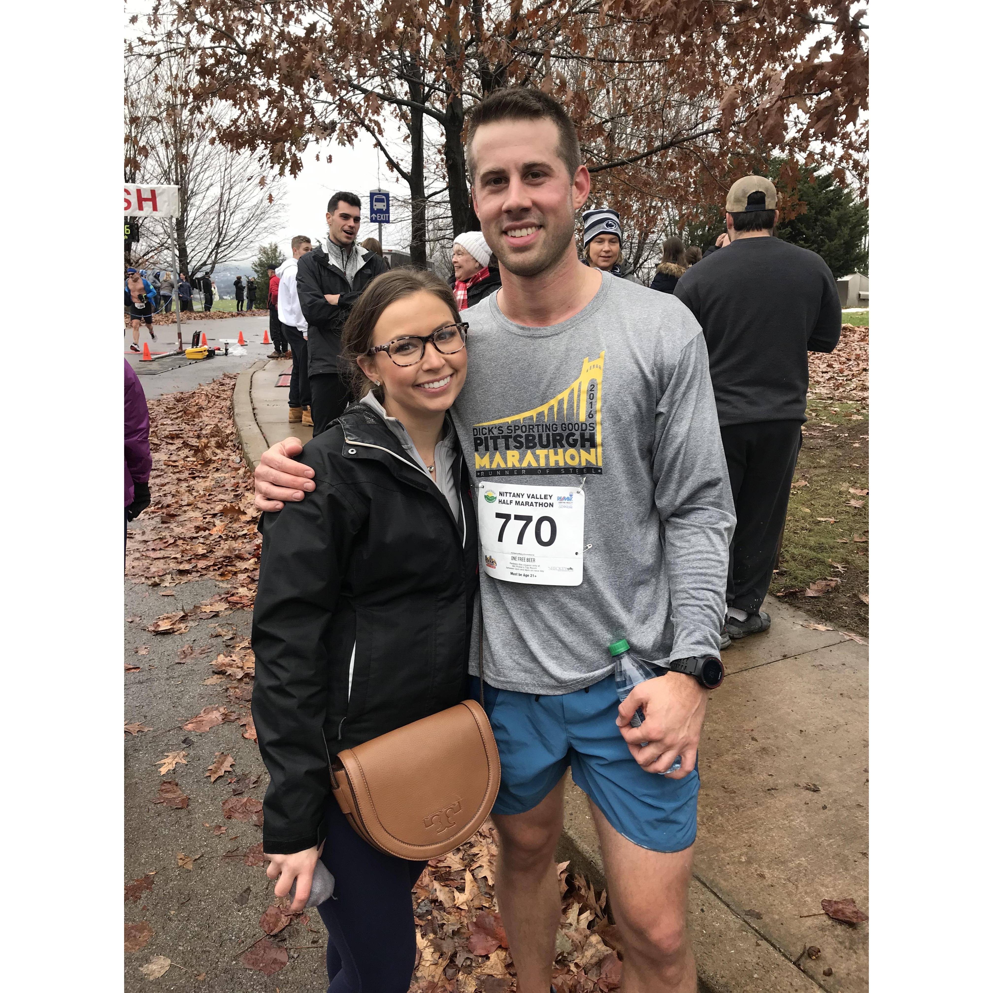 The first of many races I get to be Ken’s biggest supporter 👏🏻👏🏻👏🏻