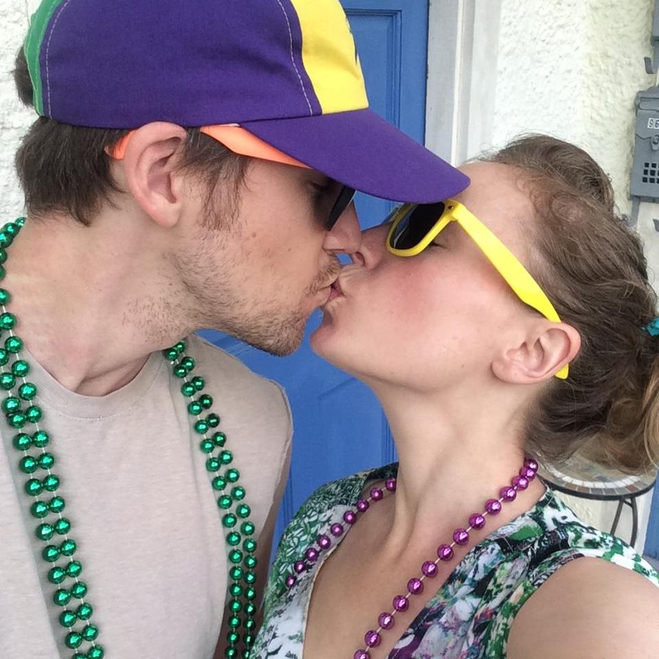 Jillian survives her first Mardi Gras. She even marches in one of the parades!