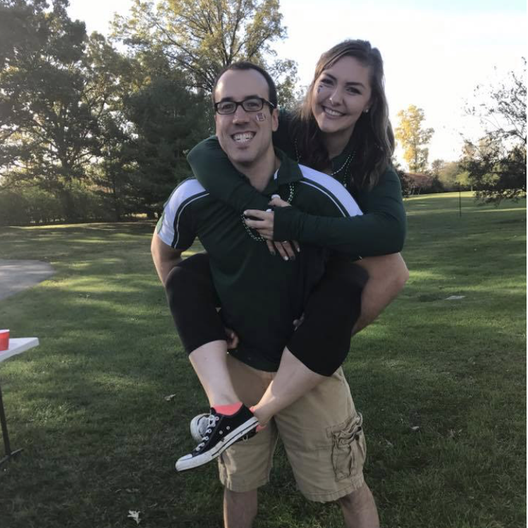 Our first time hosting an MSU tailgate (just like real adults!)