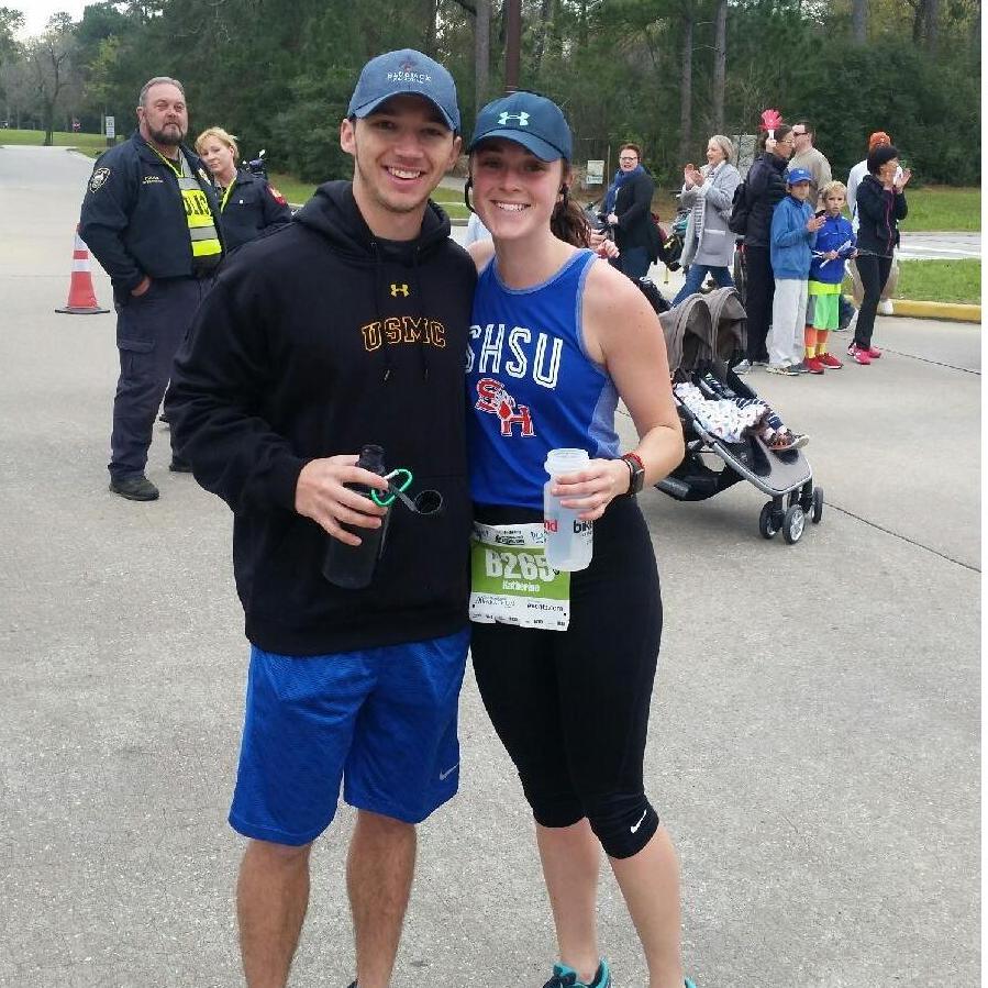Katherine's First Marathon, March 2017