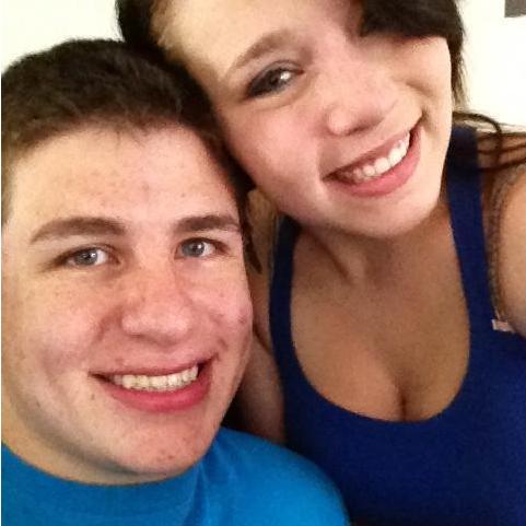 One of our first pictures we took together