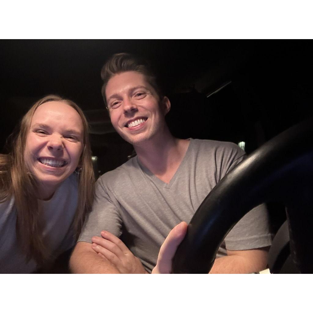 cheesin in our 1st picture together
