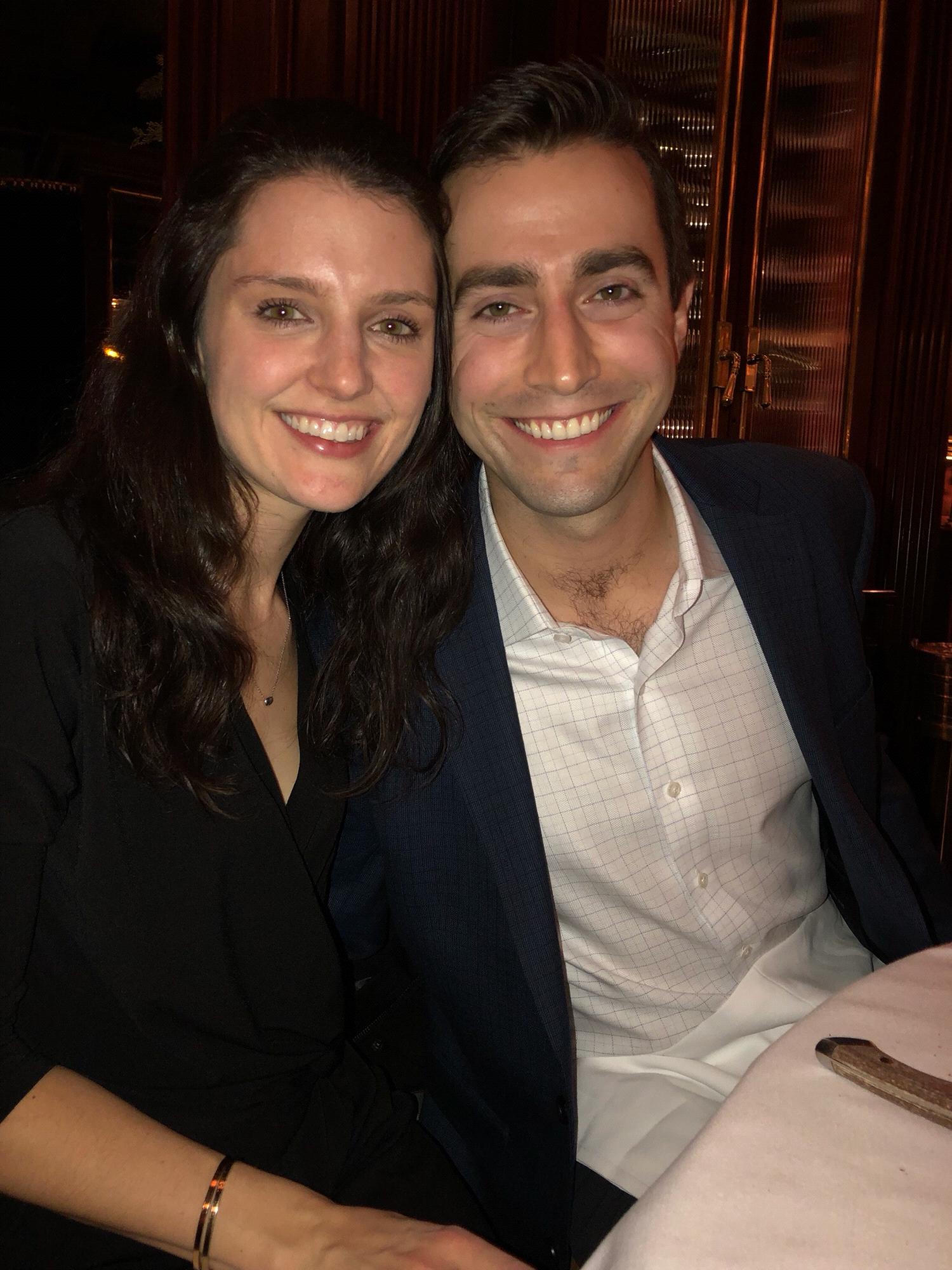 Engagement dinner celebration :)