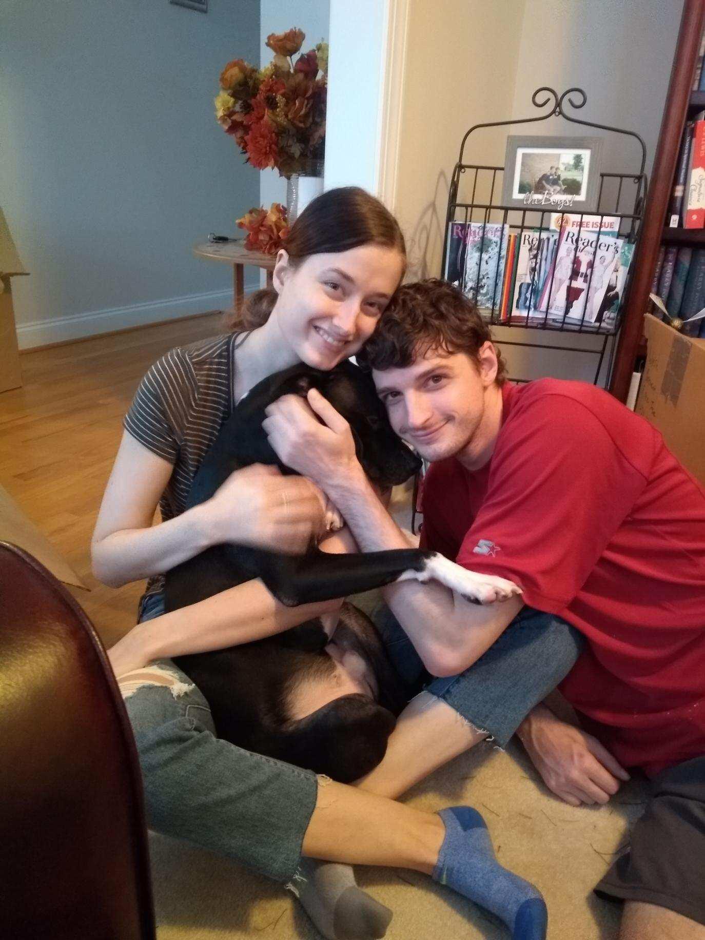 Thanksgiving at the Walsh’s with my fur baby