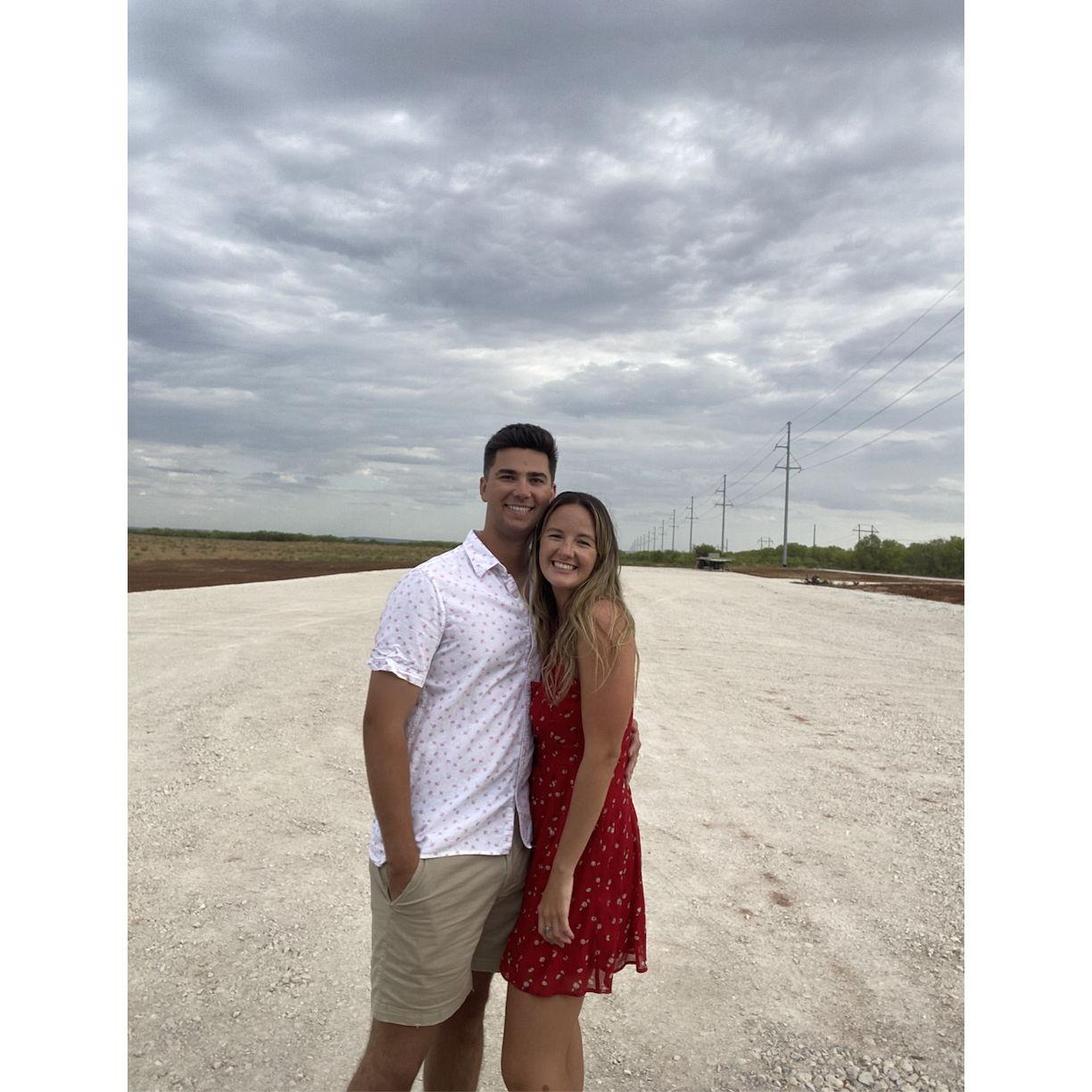 Our very first photo together!