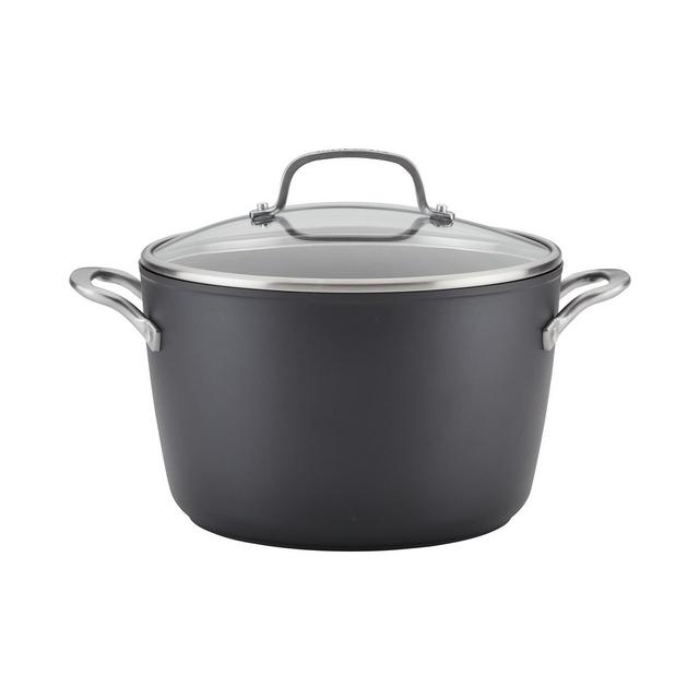KitchenAid Hard-Anodized Aluminum Nonstick 8-Qt. Stockpot with Lid