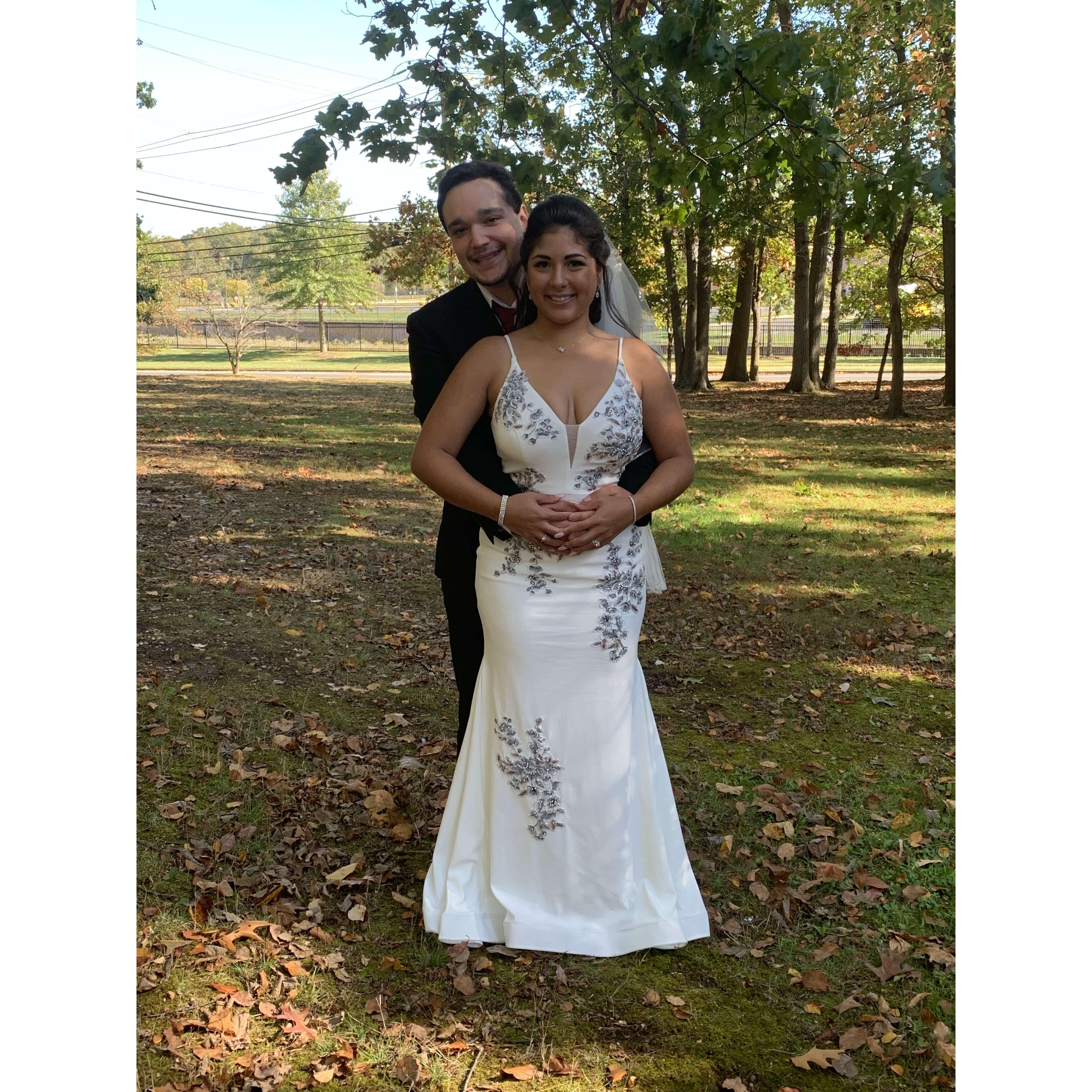 Our Covid wedding!