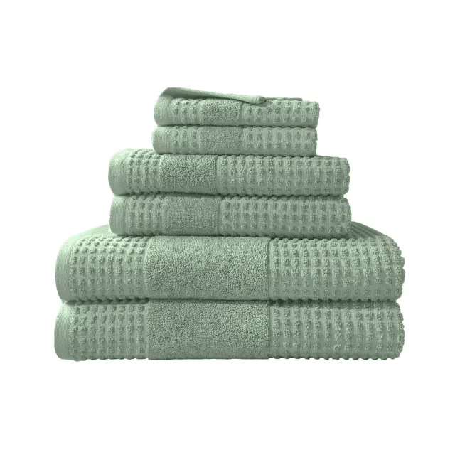 Martex Expression Air Sculpted Sage 6-Piece Towel Set