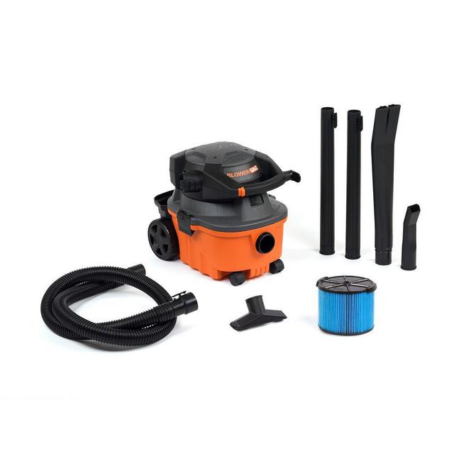 4 Gal. 6.0-Peak HP Wet Dry Vac with Detachable Blower