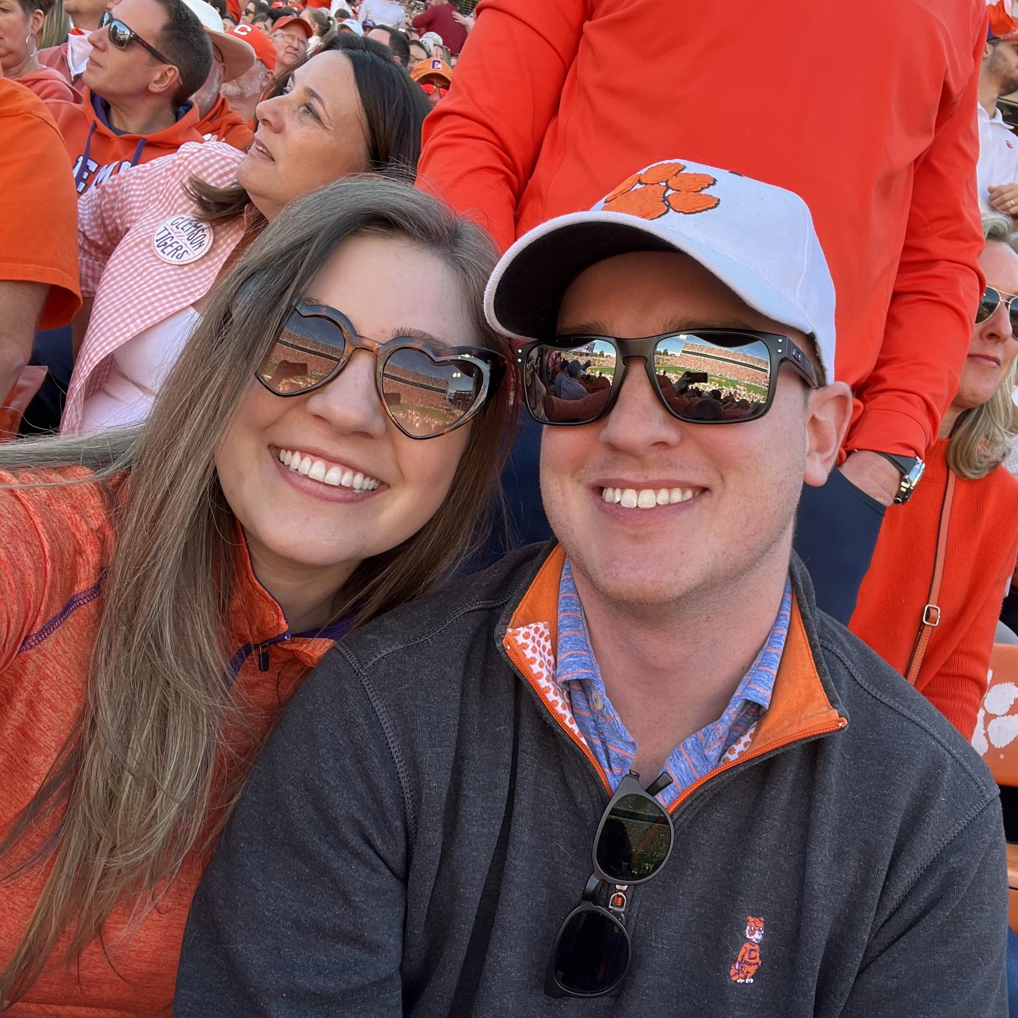 First Clemson Game Together