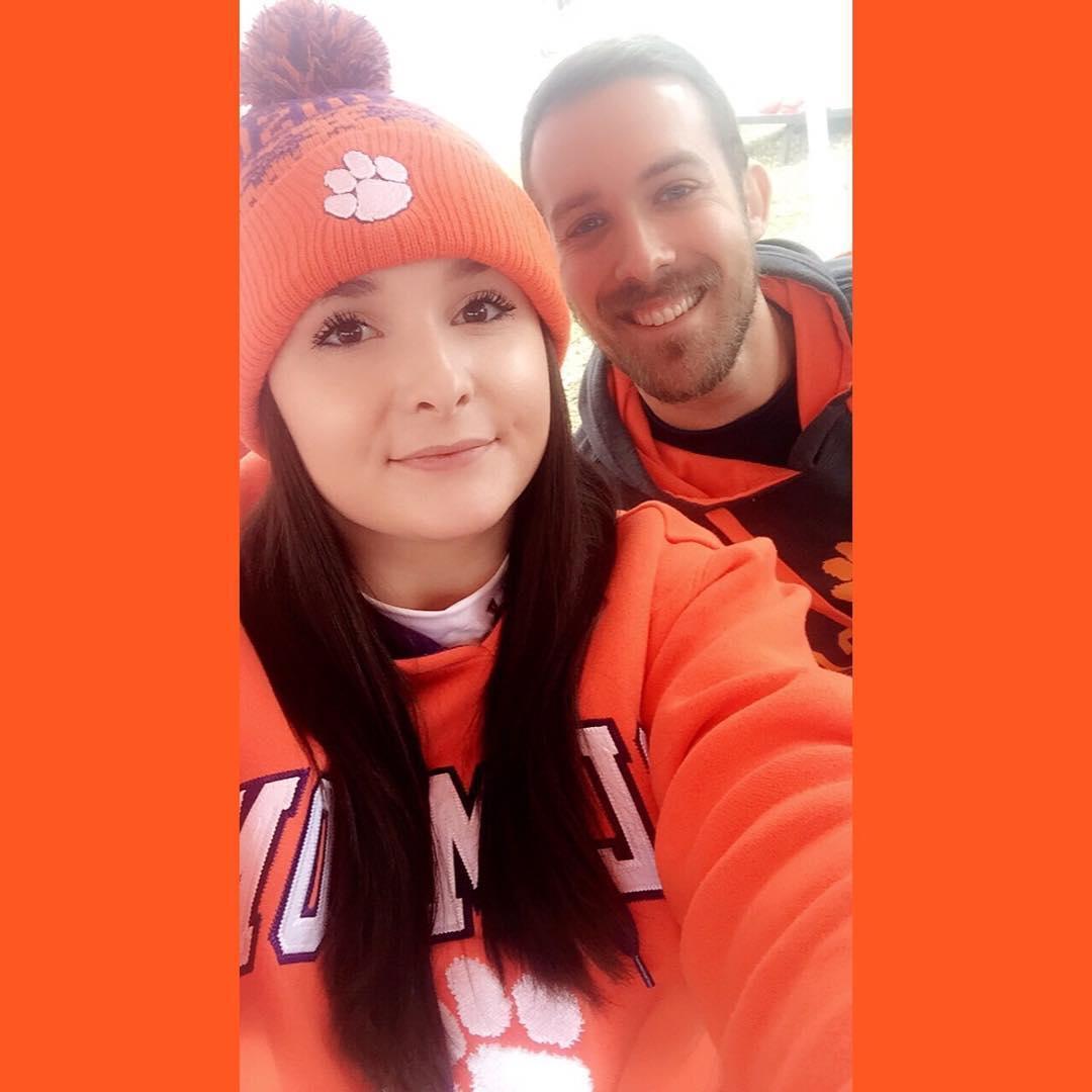 Made him into a Clemson Fan. Our first ACC Championship game in Charlotte, NC!