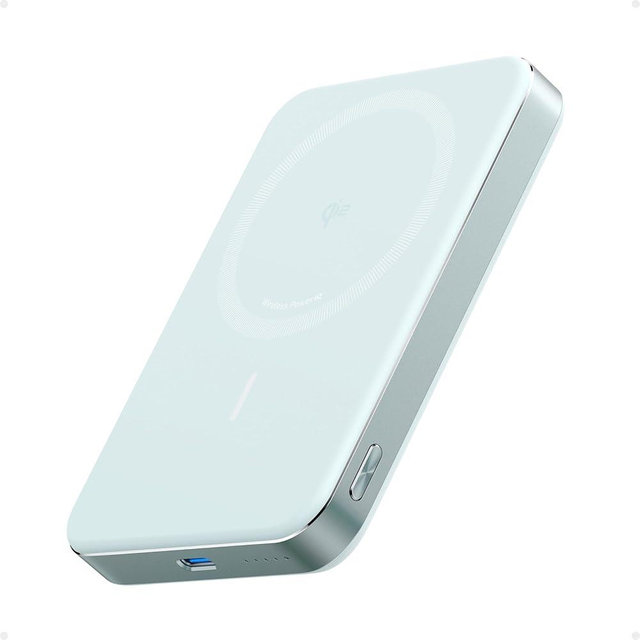 Anker MagGo Power Bank, Ultra Slim 10000mAh Magnetic Battery Pack, Qi2 Certified, Portable, 15W Ultra Fast MagSafe Compatible Charger, Ergonomic Design, Only for iPhone 15/14/13/12