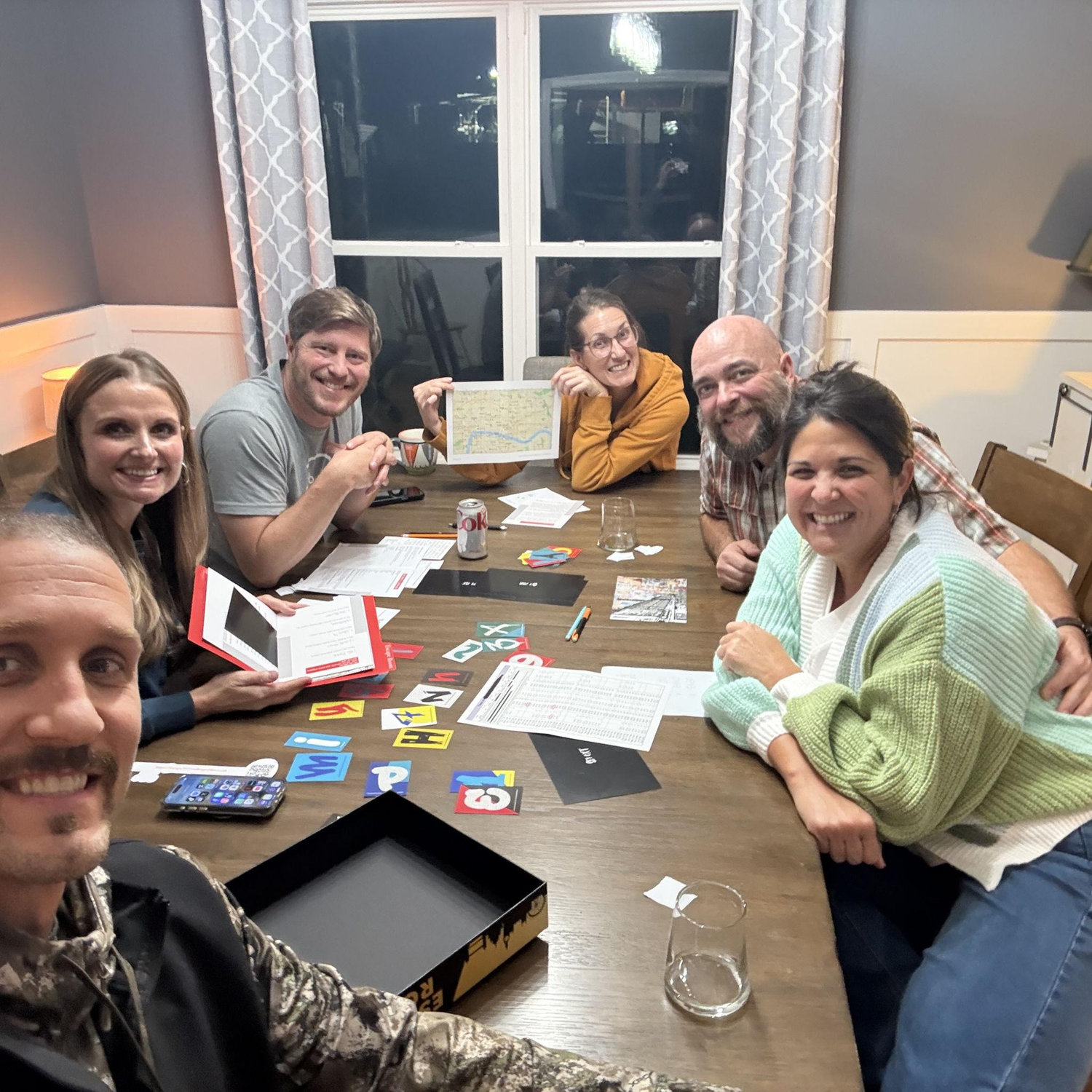Game night with friends