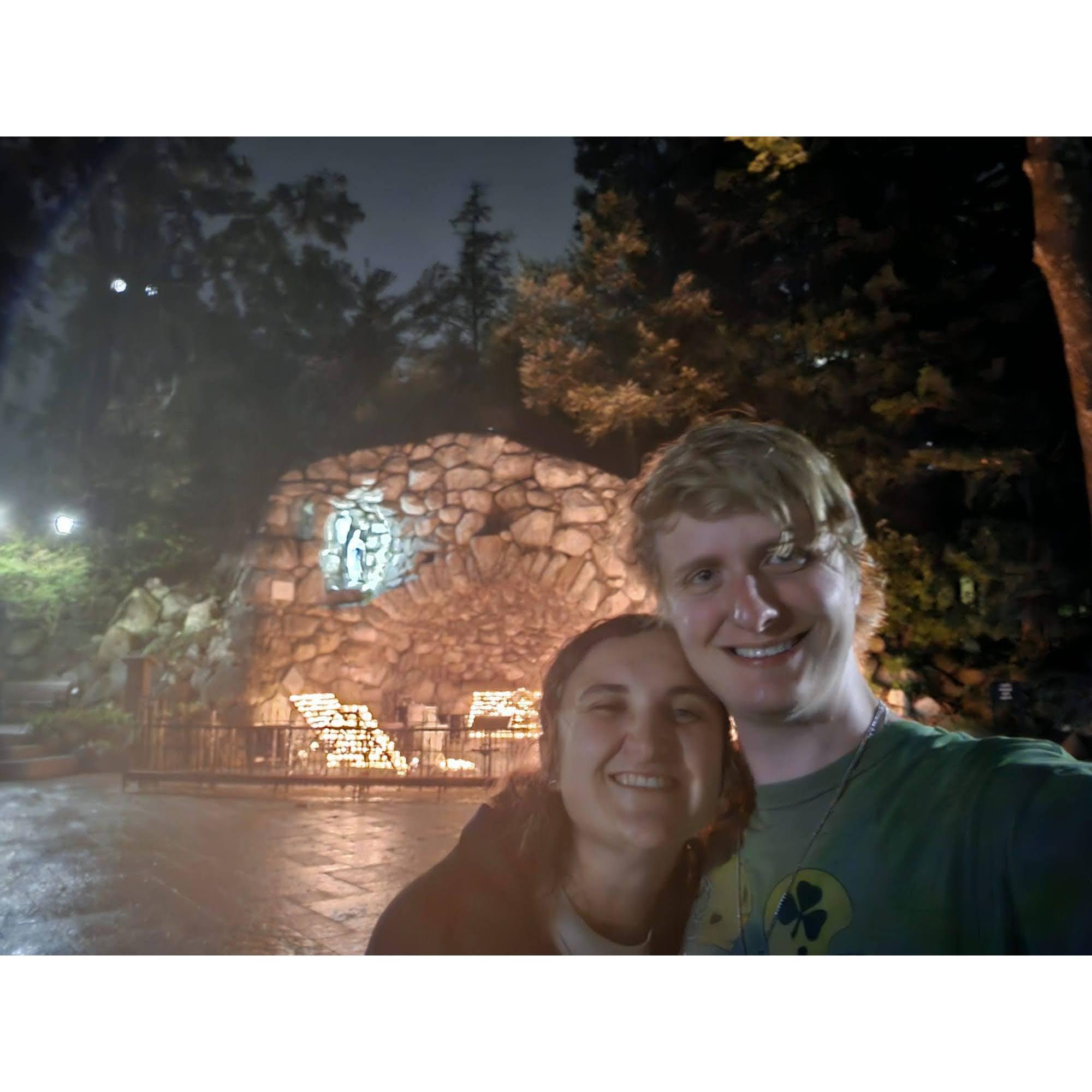 Back at the Grotto