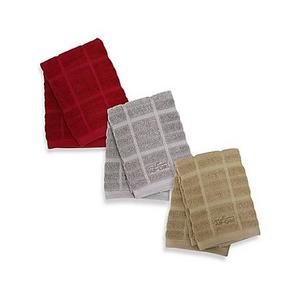 All-Clad Solid Dish Cloths in Sage (Set of 2)