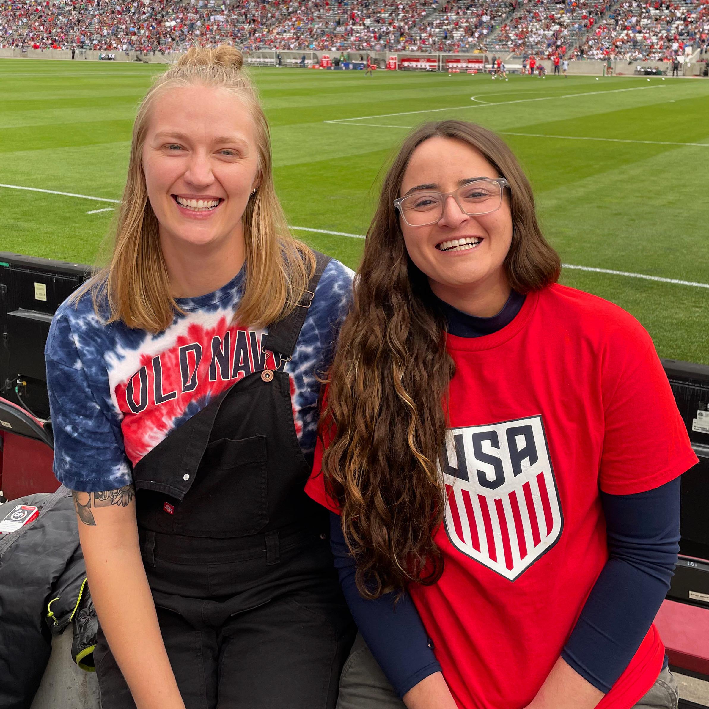 USWNT game, June 2022