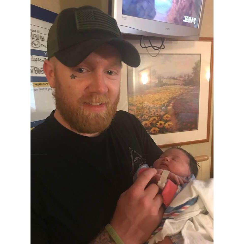 When our daughter was born