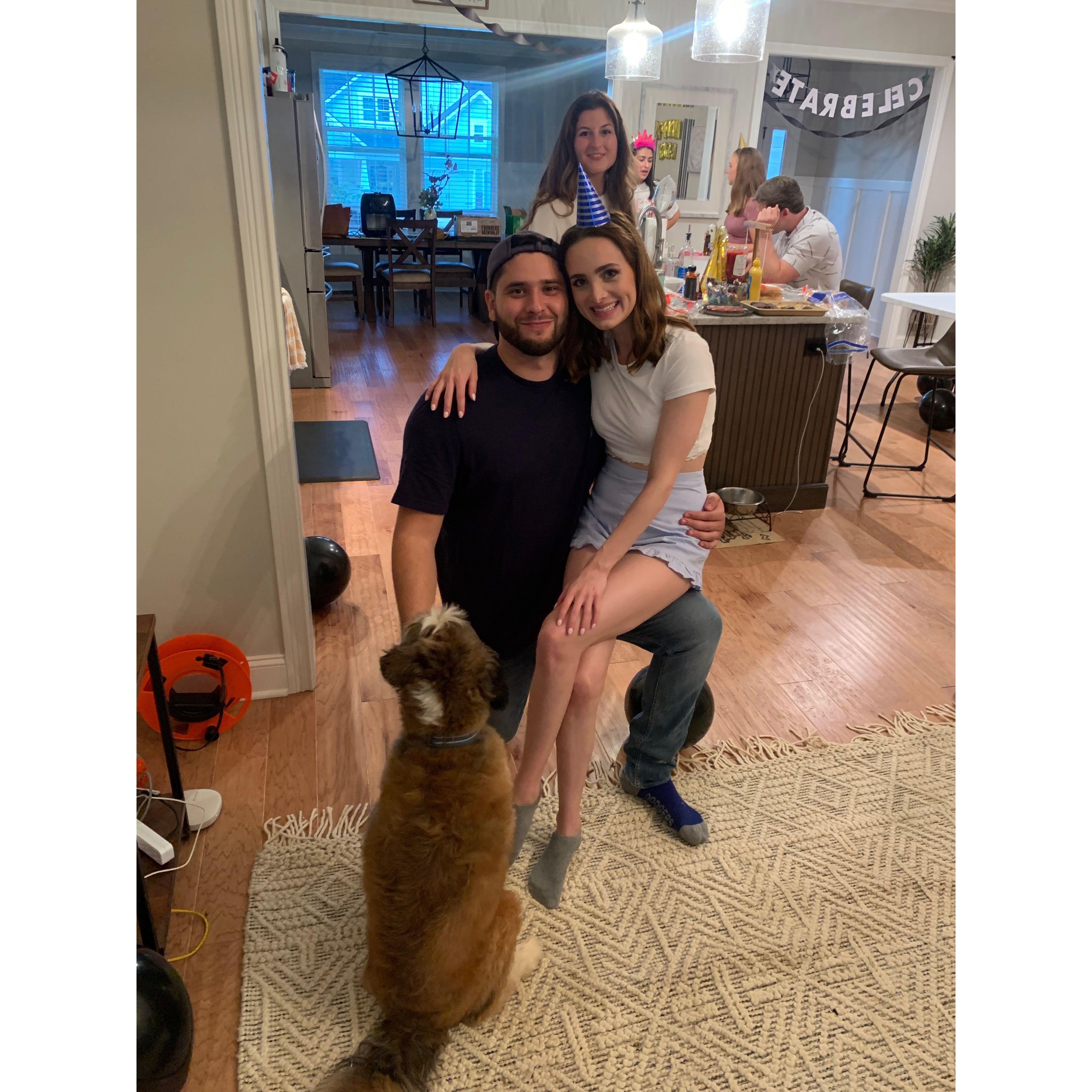 Lots of fun get togethers while living in our home in Knoxville, TN. (featuring Mason)