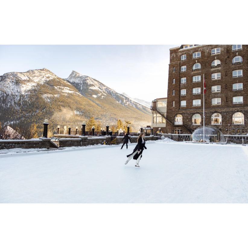 Join us for ice skating on the terrace!