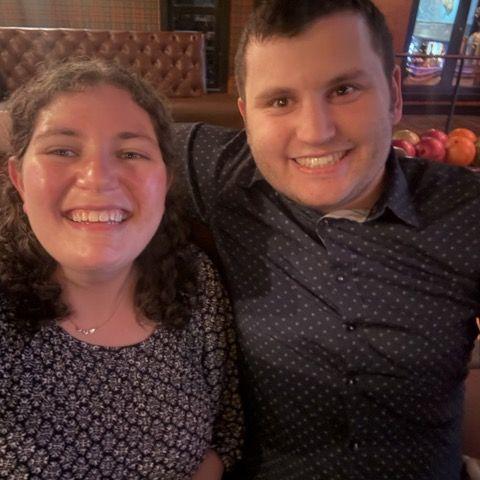 Our first selfie together- our third date