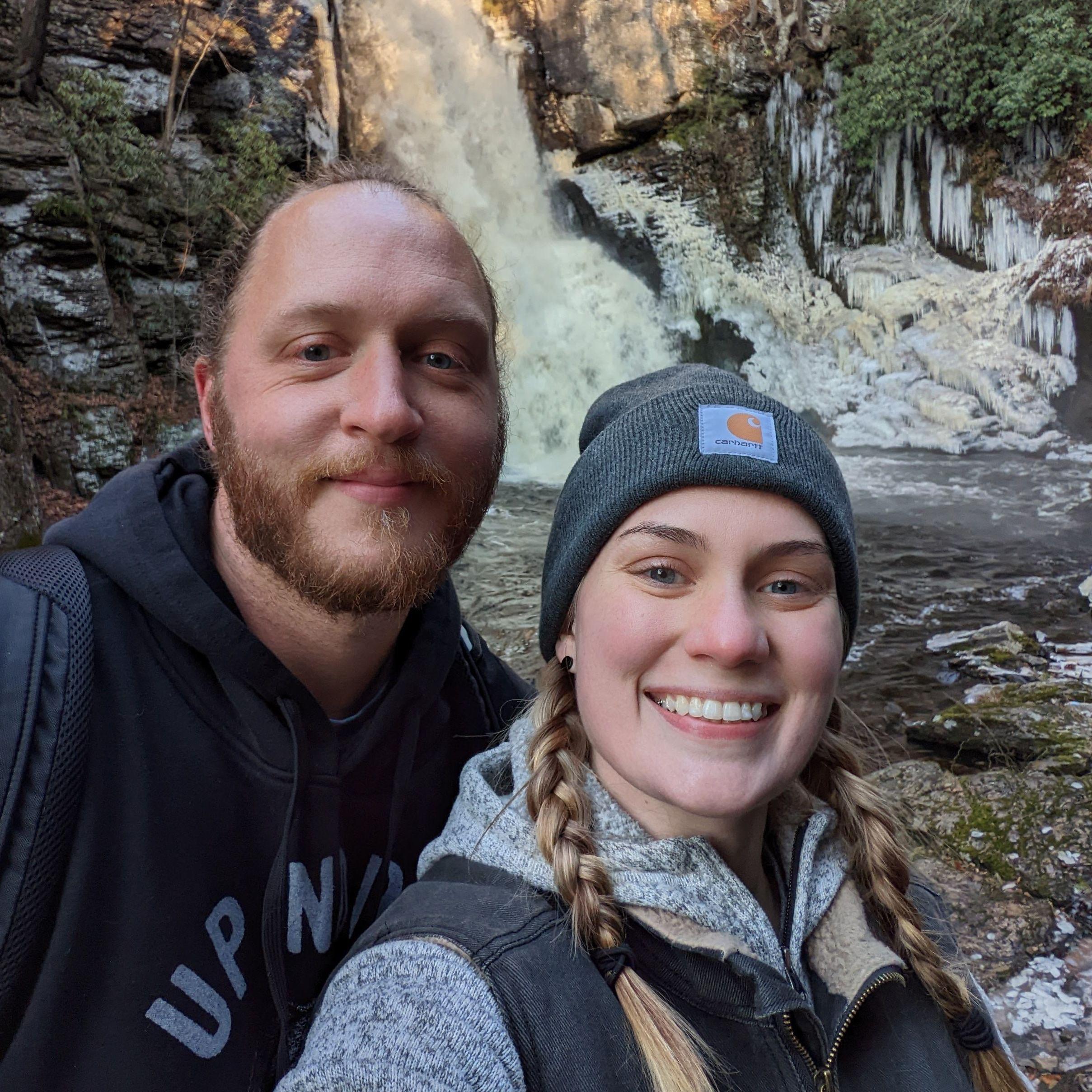 Bushkill Falls for Will's 40th Birthday!