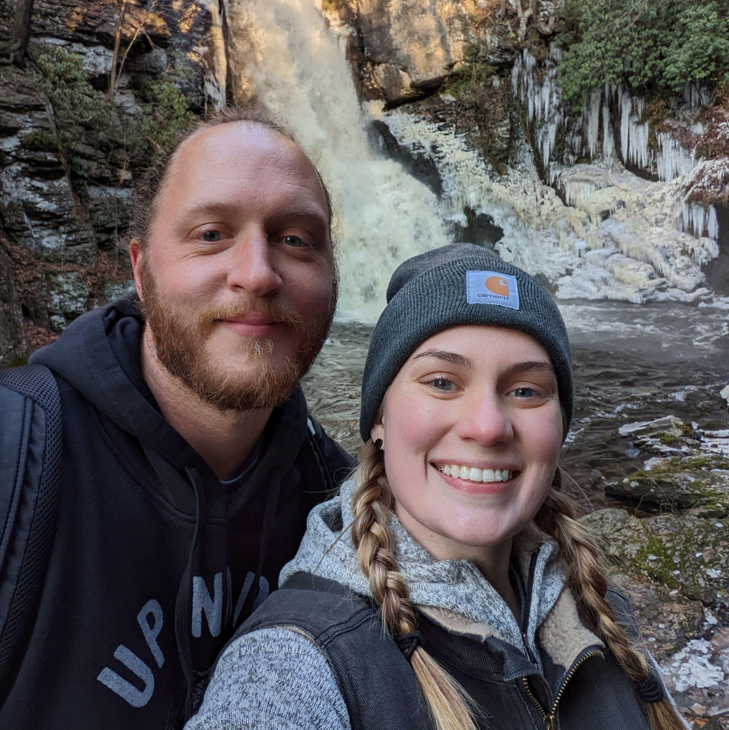 Bushkill Falls for Will's 40th Birthday!