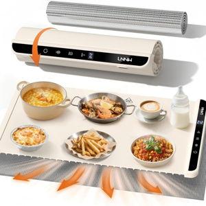 Warming Mat for Food, 6 Temperature & 6 Timer Settings,Food Warmer Chafing Dishes for Buffet,Gatherings,Parties,Everyday Use