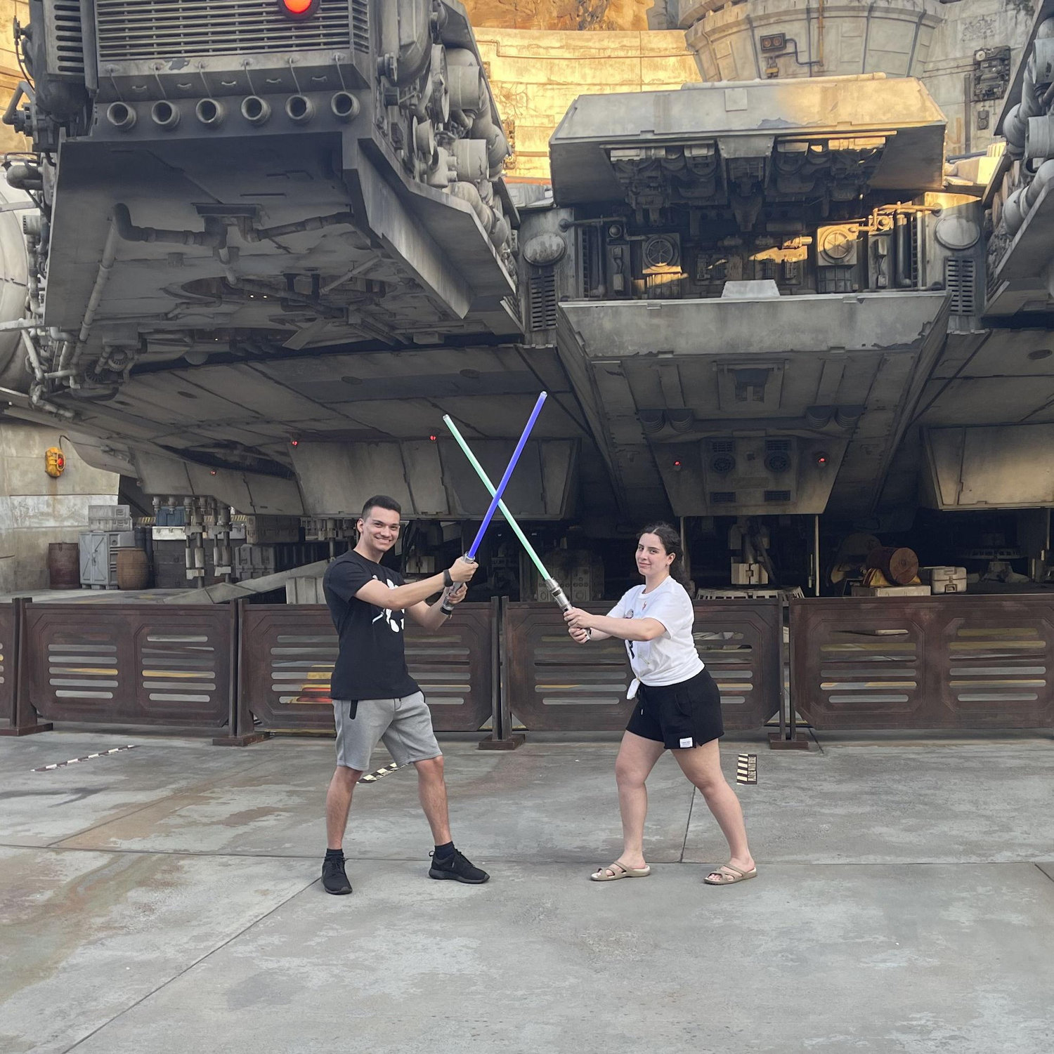 May 2021: Our first trip together.