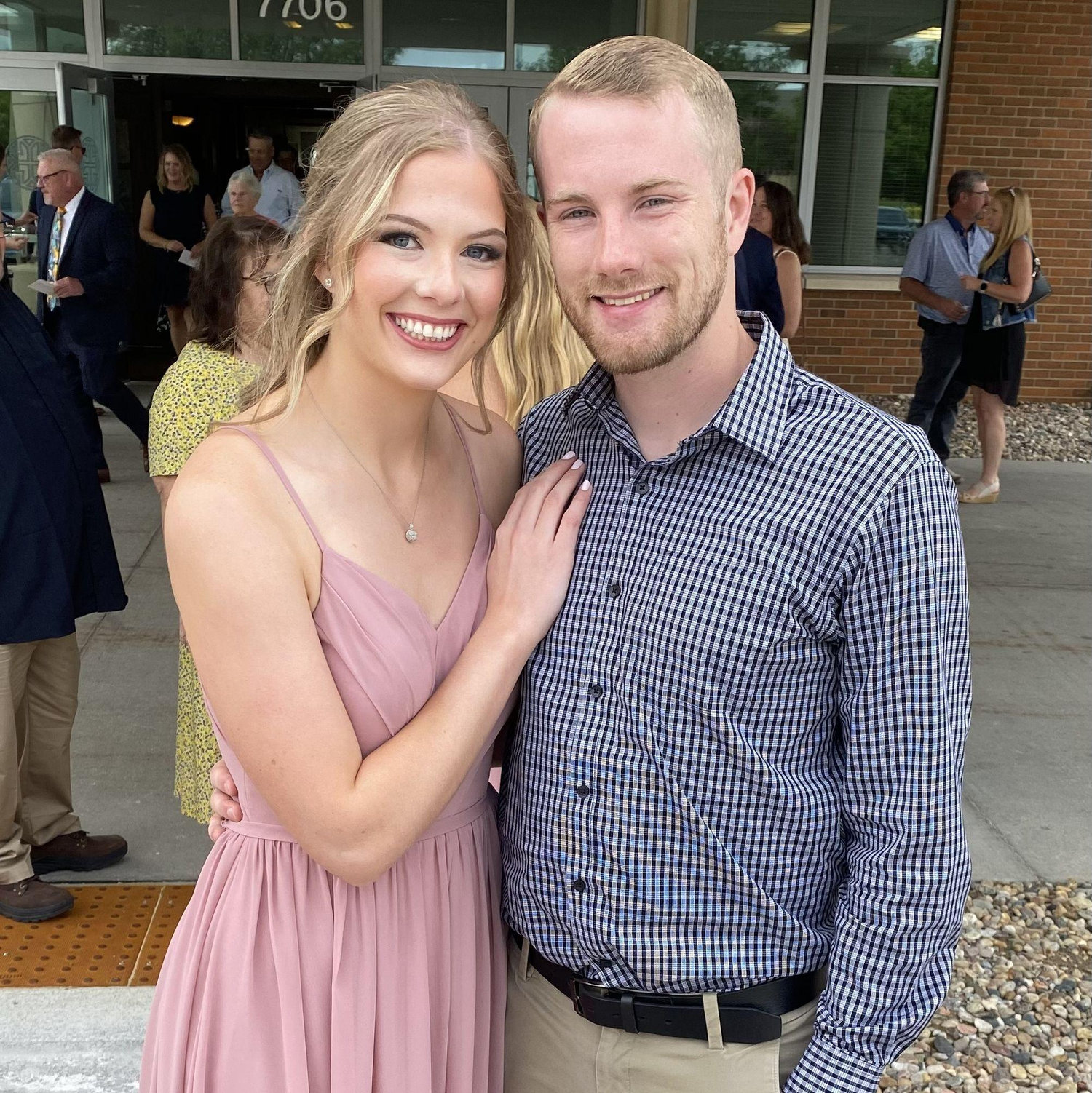 One of many weddings spent together!