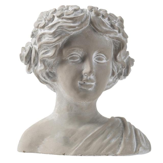 AB Home Garden, Planter - Whitewash Stone