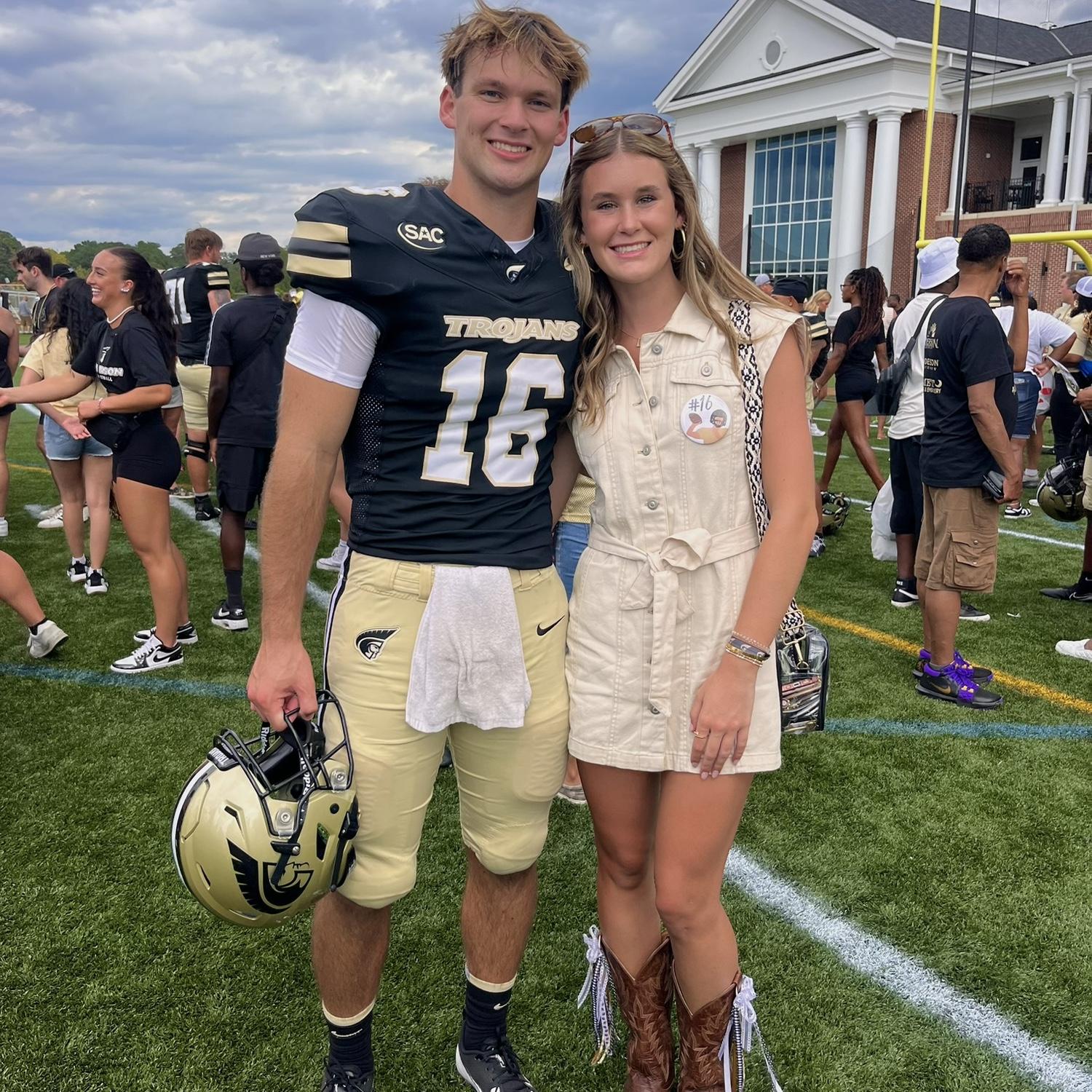 First college football game!