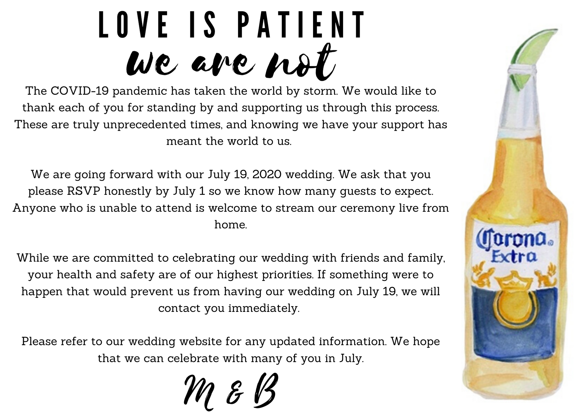 The Wedding Website of Maddie Otterson and Brandon Ciriello