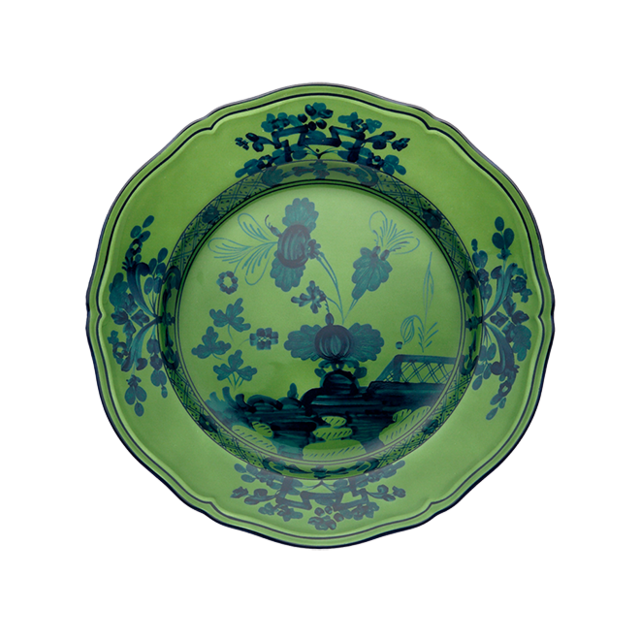 Dinner Plate Malachite Oriente Italiano