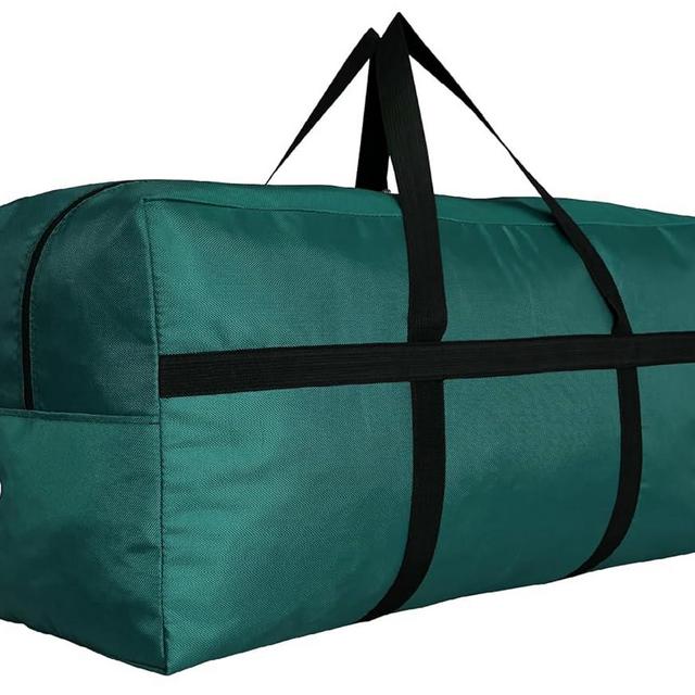 DoYiKe Extra Large Storage Duffle Bag with Zippers and Handles, Big Foldable Duffle Bag for Travel