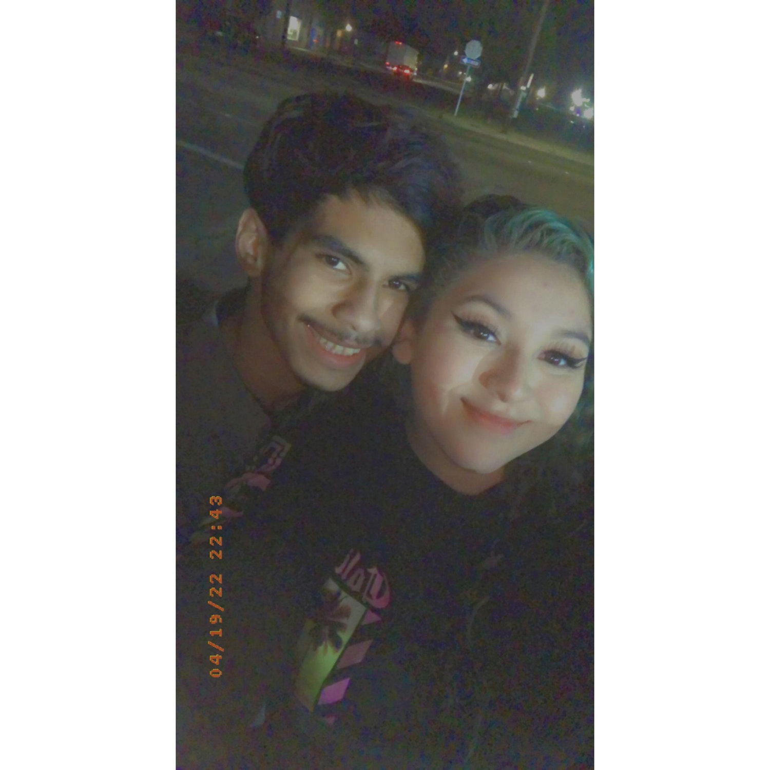 Our first ever date!