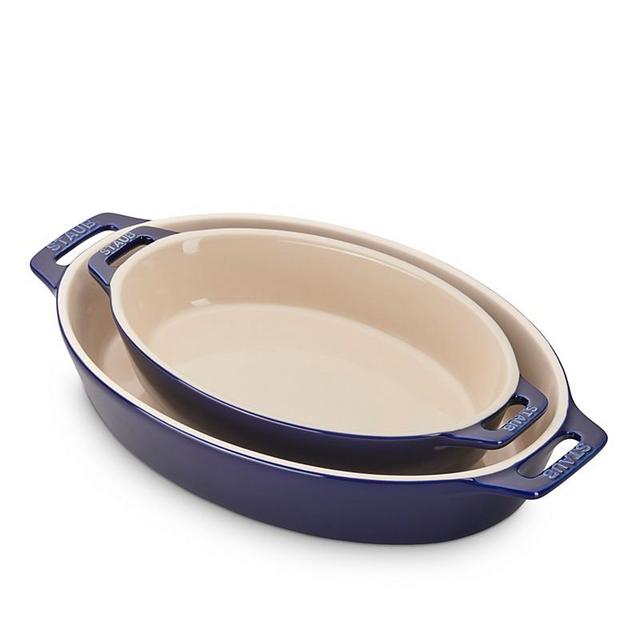 Staub - Ceramic Oval Baking Dish 2-Piece Set