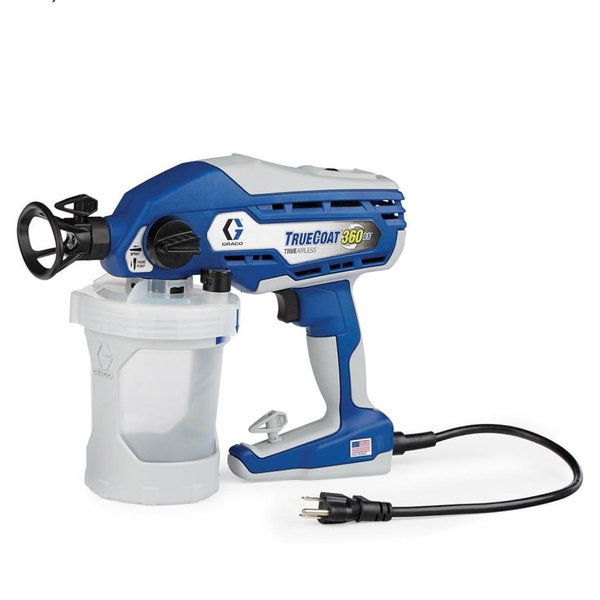 Graco 17A466 TrueCoat 360 DS Paint Sprayer, Blue/White