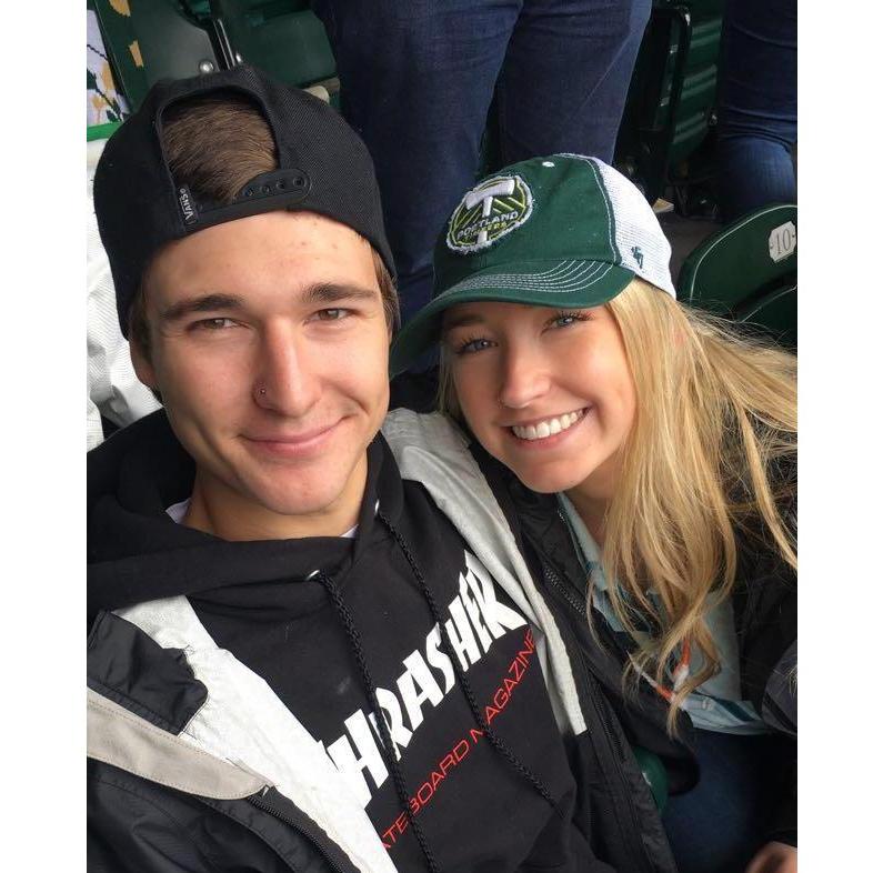 Melissa's first Timbers game 2017