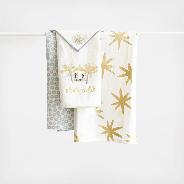 Coton Colors by Laura Johnson Nativity Hand Towel - Thumbnail 3