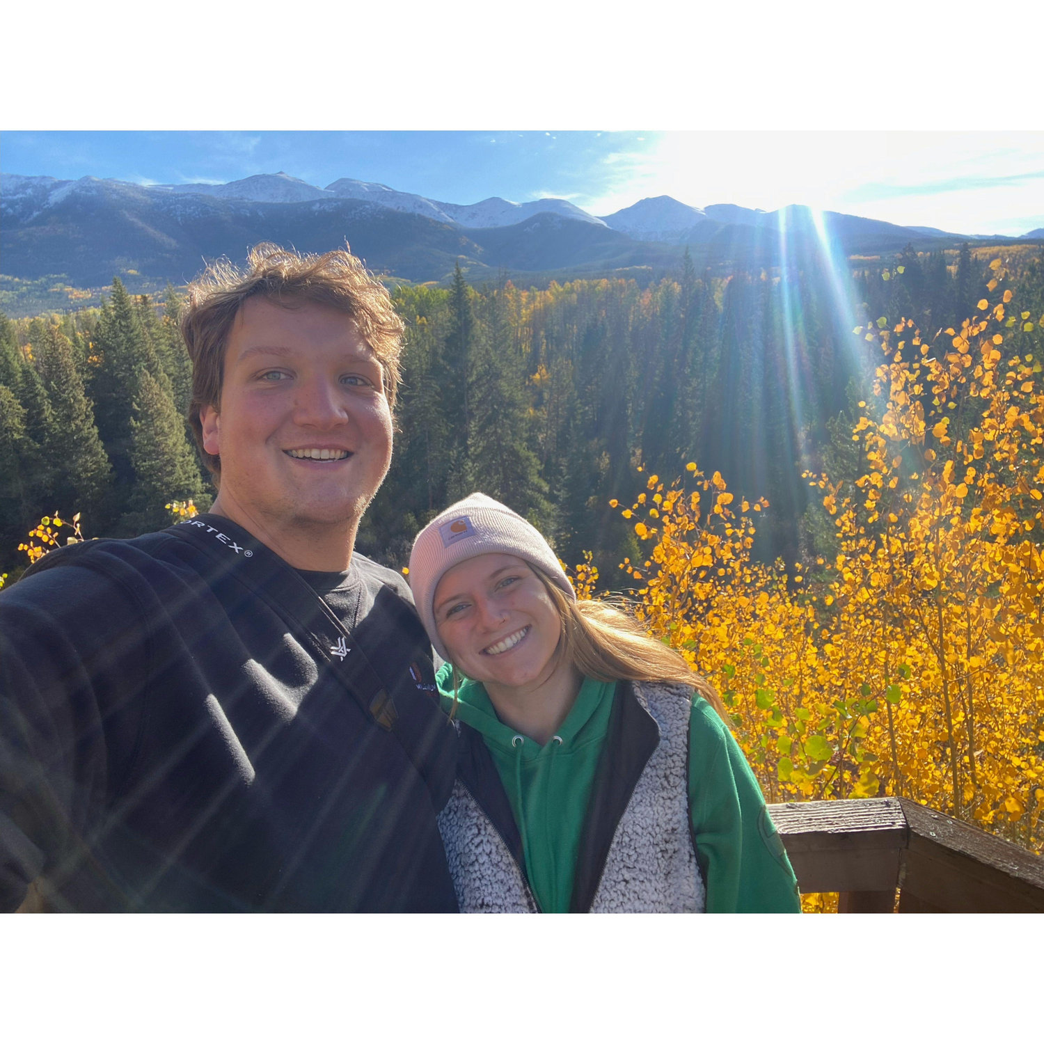 First time peeping the leaves in CO!