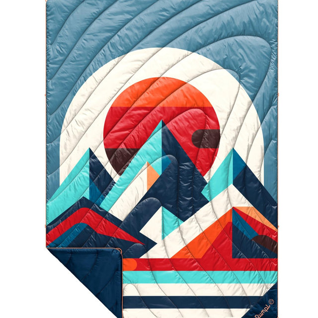 Rumpl Original Puffy Blanket | REI Co-op | Color - Radiant Peak Eclipse