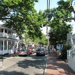 Shopping on Main Street in Edgartown