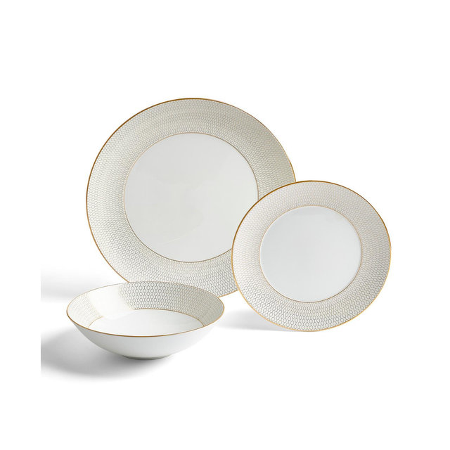 Wedgwood Gio Dinnerware Set 12-Pc. Set, Service For 4