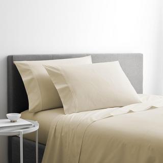 Antimicrobial Clean Essentials Solid 4-Piece Sheet Set