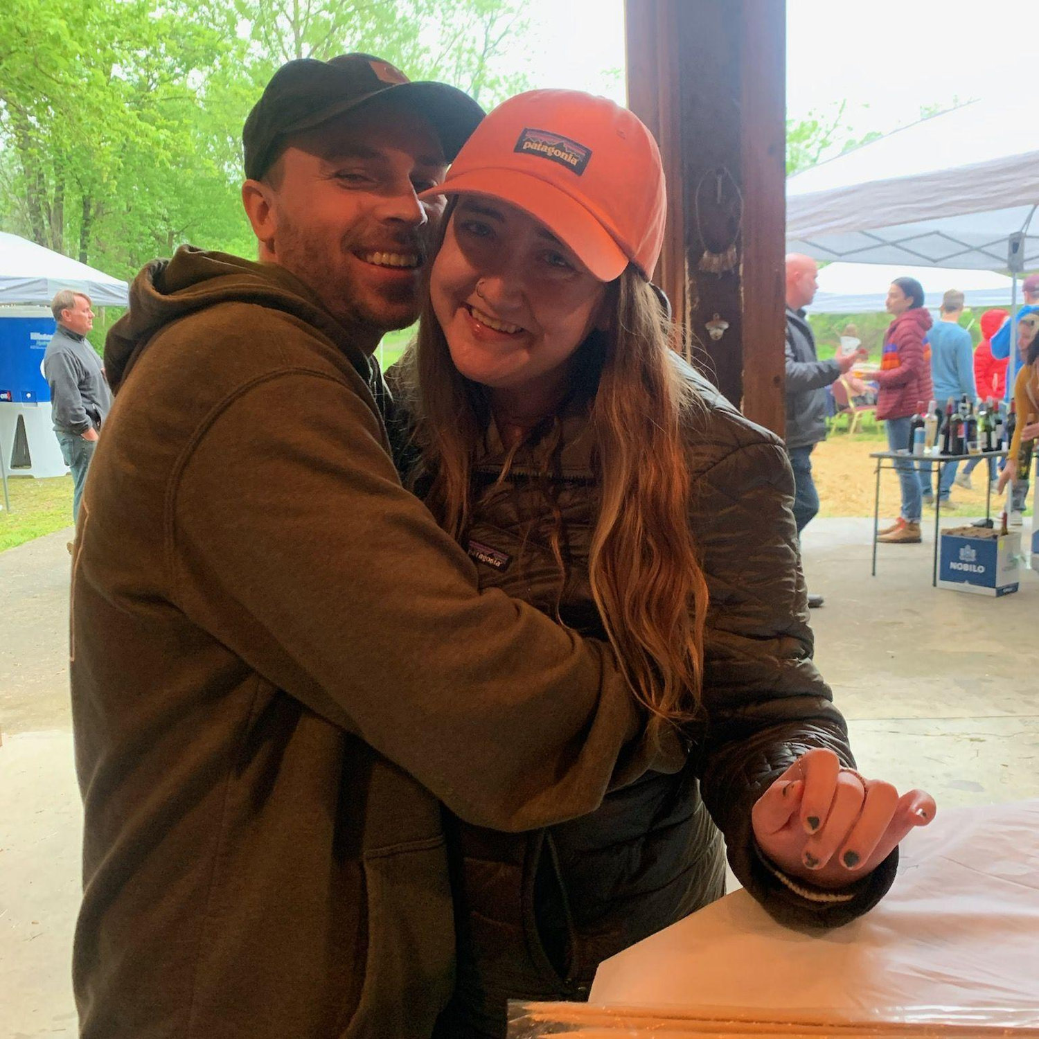 Our first photo together!