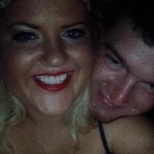 One of our first rodeo nights together!