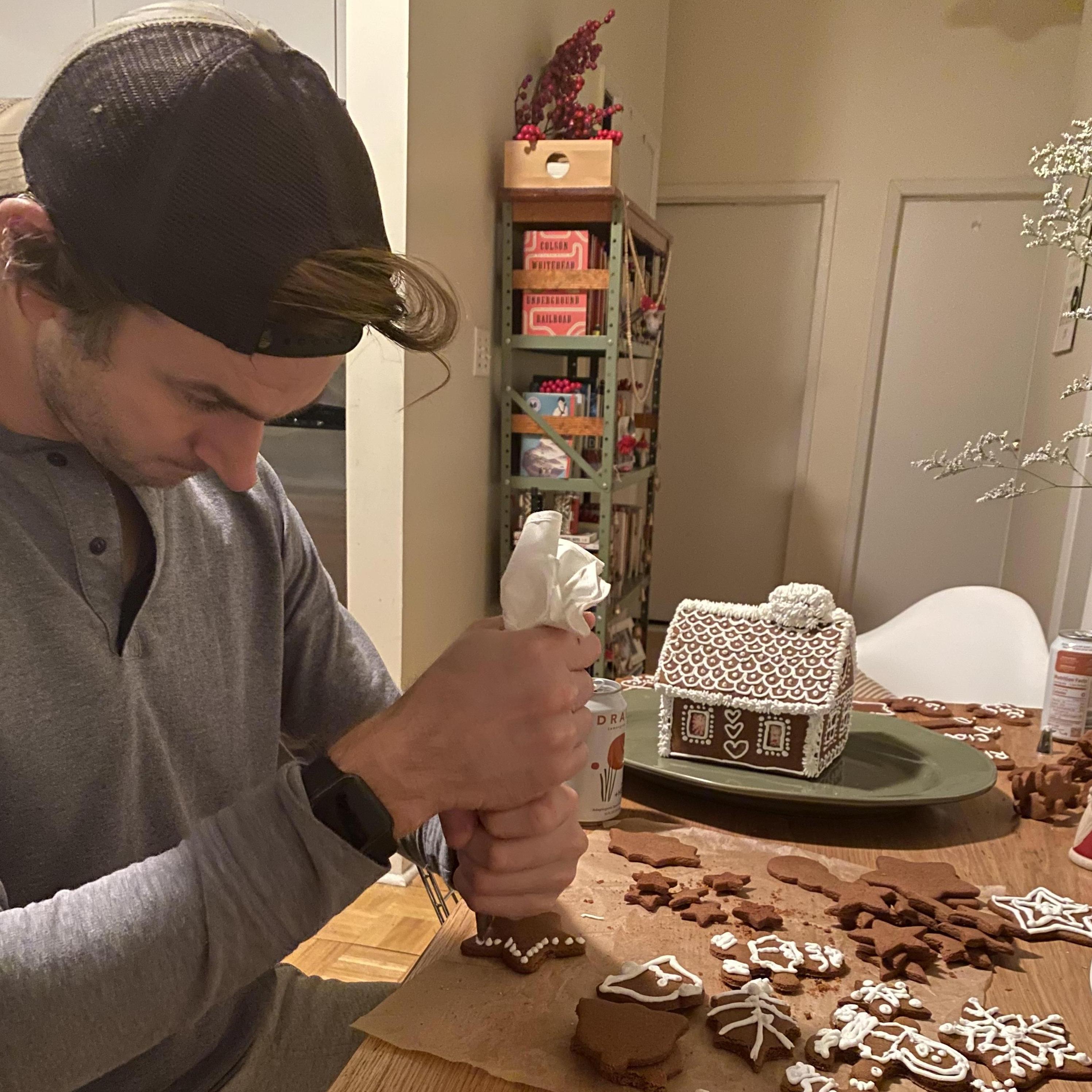 Designing our dream gingerbread house