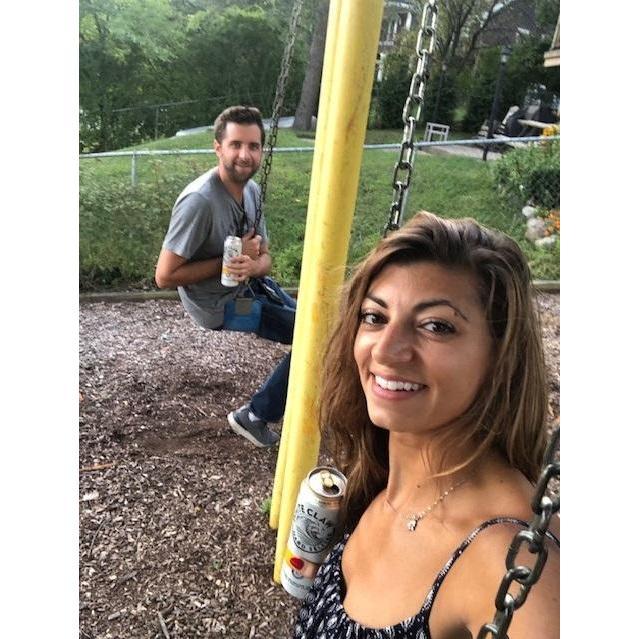 "She taught me how to swing... I taught her how to dangle"