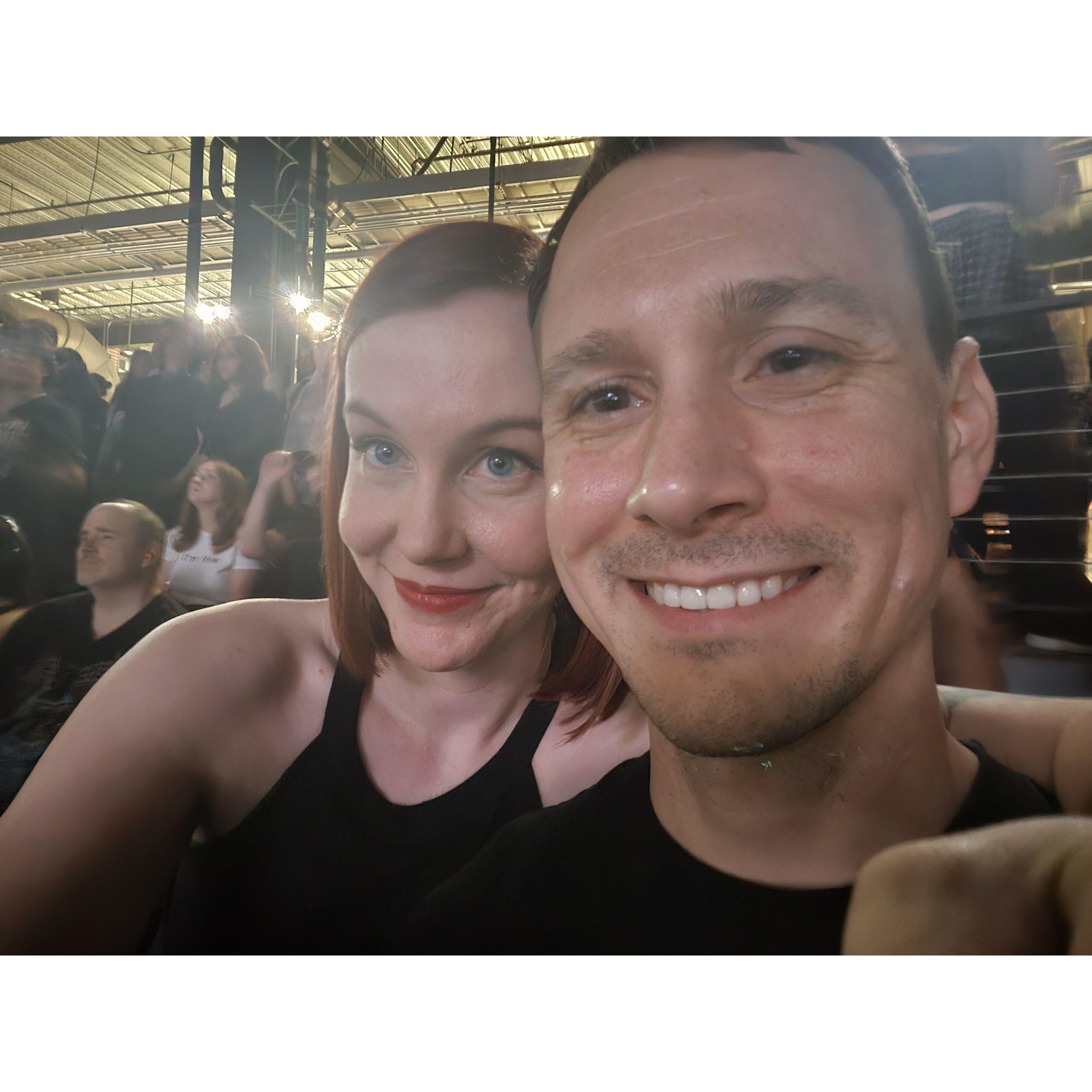 We both have a love for 2000's emo music so we wouldn't be complete without an MCR concert