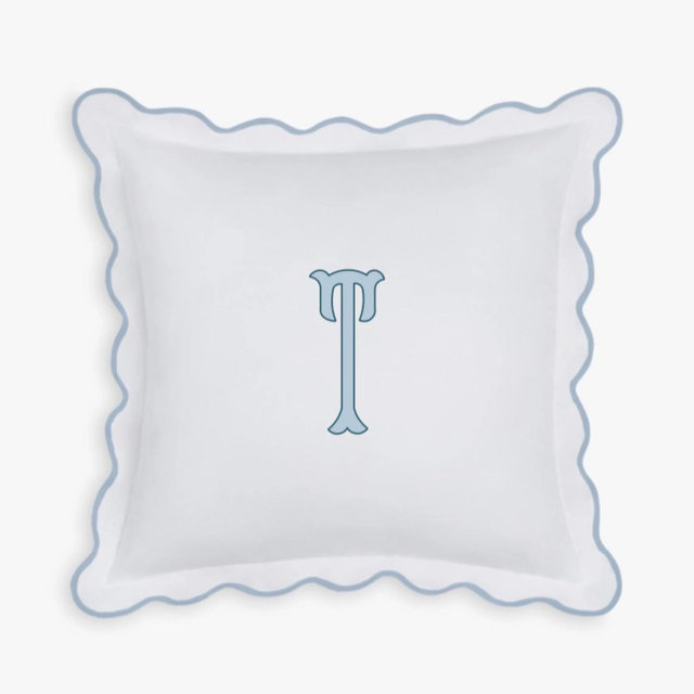 Scalloped Euro Pillow Sham
